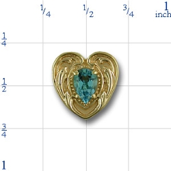 80971 aquamarine Bracelet Slide 